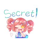 The Little Girls With Cute Feeling（個別スタンプ：16）