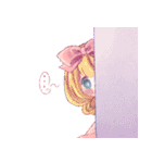 The Little Girls With Cute Feeling（個別スタンプ：21）