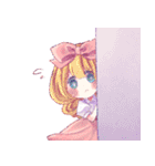 The Little Girls With Cute Feeling（個別スタンプ：22）