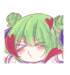 The Little Girls With Cute Feeling（個別スタンプ：24）