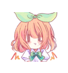 The Little Girls With Cute Feeling（個別スタンプ：32）