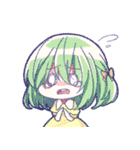 The Little Girls With Cute Feeling（個別スタンプ：35）