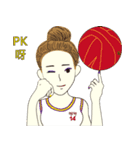 sweet and beautiful girls（個別スタンプ：1）
