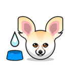 Fox Trot Stickers - Fennec Emoji Meme（個別スタンプ：2）