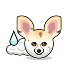 Fox Trot Stickers - Fennec Emoji Meme（個別スタンプ：6）