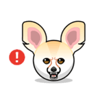 Fox Trot Stickers - Fennec Emoji Meme（個別スタンプ：11）