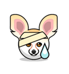 Fox Trot Stickers - Fennec Emoji Meme（個別スタンプ：13）