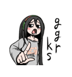 略したGIRL（個別スタンプ：14）