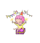 春のオタク生活（個別スタンプ：6）