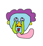 Cute hair green guy（個別スタンプ：5）
