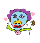Cute hair green guy（個別スタンプ：20）