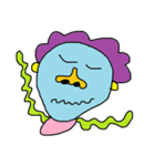 Cute hair green guy（個別スタンプ：25）