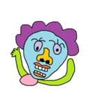 Cute hair green guy（個別スタンプ：31）
