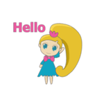 Little Blondie Gal（個別スタンプ：1）