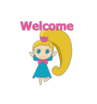 Little Blondie Gal（個別スタンプ：2）