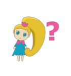 Little Blondie Gal（個別スタンプ：5）