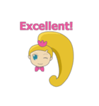 Little Blondie Gal（個別スタンプ：8）