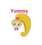 Little Blondie Gal（個別スタンプ：9）