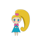 Little Blondie Gal（個別スタンプ：10）