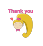 Little Blondie Gal（個別スタンプ：11）