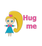 Little Blondie Gal（個別スタンプ：14）