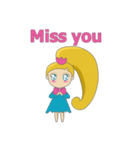 Little Blondie Gal（個別スタンプ：15）