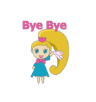 Little Blondie Gal（個別スタンプ：16）