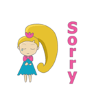 Little Blondie Gal（個別スタンプ：20）
