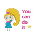 Little Blondie Gal（個別スタンプ：22）