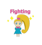 Little Blondie Gal（個別スタンプ：24）