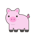 PINKY The Cute Pink Piglet（個別スタンプ：1）