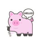 PINKY The Cute Pink Piglet（個別スタンプ：2）