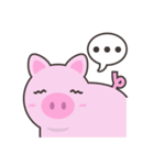 PINKY The Cute Pink Piglet（個別スタンプ：4）