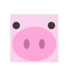 PINKY The Cute Pink Piglet（個別スタンプ：7）