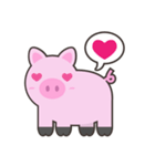 PINKY The Cute Pink Piglet（個別スタンプ：14）