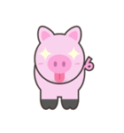 PINKY The Cute Pink Piglet（個別スタンプ：18）