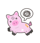 PINKY The Cute Pink Piglet（個別スタンプ：22）