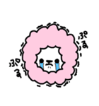 わたあめライオンリアクションver（個別スタンプ：30）