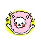 わたあめライオンリアクションver（個別スタンプ：39）