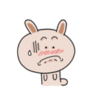 Pink bunny joke（個別スタンプ：3）