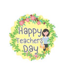 Happy teachers day（個別スタンプ：22）