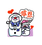 naughty snowman(brothers)（個別スタンプ：4）