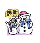 naughty snowman(brothers)（個別スタンプ：8）