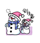 naughty snowman(brothers)（個別スタンプ：33）