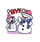 naughty snowman(brothers)（個別スタンプ：40）