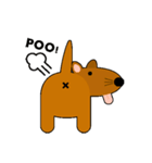 TAMLAY The Brown Dog（個別スタンプ：4）