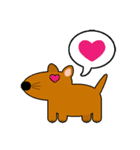 TAMLAY The Brown Dog（個別スタンプ：15）