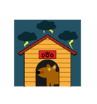 TAMLAY The Brown Dog（個別スタンプ：17）