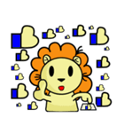 BEN LION - CHINESE WORD VER.30（個別スタンプ：6）