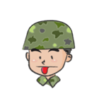 little soldier cute cute（個別スタンプ：2）